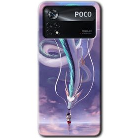 Poco X4 Pro Dragon Snake Baskılı Uyumlu Silikon Kılıf