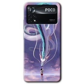 Poco X4 Pro Dragon Snake Baskılı Uyumlu Silikon Kılıf