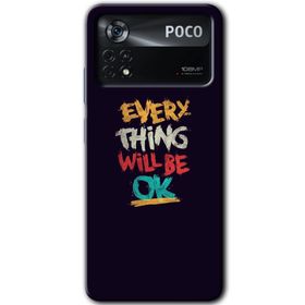 Poco X4 Pro Everything Baskılı Uyumlu Silikon Kılıf