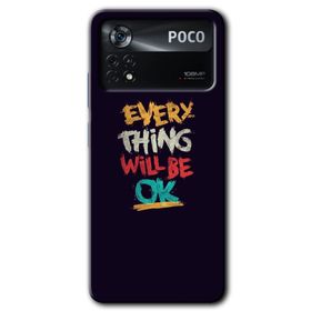 Poco X4 Pro Everything Baskılı Uyumlu Silikon Kılıf