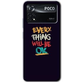 Poco X4 Pro Everything Baskılı Uyumlu Silikon Kılıf