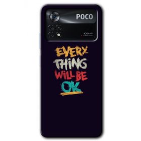 Poco X4 Pro Everything Baskılı Uyumlu Silikon Kılıf