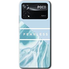 Poco X4 Pro Fearless Baskılı Uyumlu Silikon Kılıf