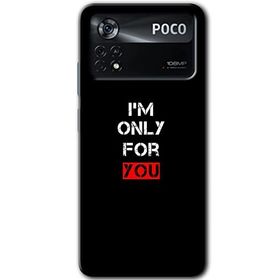 Poco X4 Pro For You Baskılı Uyumlu Silikon Kılıf