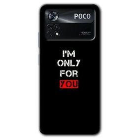 Poco X4 Pro For You Baskılı Uyumlu Silikon Kılıf