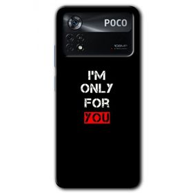 Poco X4 Pro For You Baskılı Uyumlu Silikon Kılıf