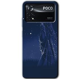 Poco X4 Pro Gecenin Kraliçesi Baskılı Uyumlu Silikon Kılıf