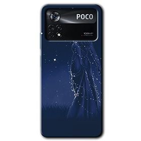 Poco X4 Pro Gecenin Kraliçesi Baskılı Uyumlu Silikon Kılıf