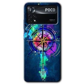 Poco X4 Pro Gizemli Pusula Baskılı Uyumlu Silikon Kılıf