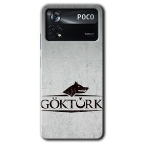 Poco X4 Pro Göktürk Baskılı Uyumlu Silikon Kılıf