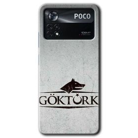Poco X4 Pro Göktürk Baskılı Uyumlu Silikon Kılıf