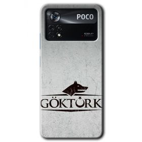 Poco X4 Pro Göktürk Baskılı Uyumlu Silikon Kılıf