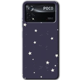 Poco X4 Pro Gökyüzü Yıldız Baskılı Uyumlu Silikon Kılıf