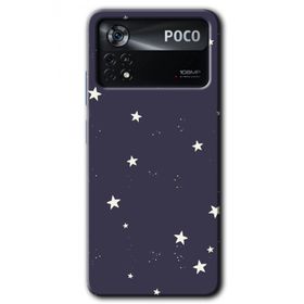 Poco X4 Pro Gökyüzü Yıldız Baskılı Uyumlu Silikon Kılıf