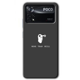 Poco X4 Pro Headshot Baskılı Uyumlu Silikon Kılıf