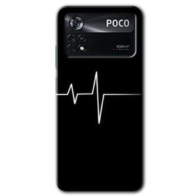 Poco X4 Pro Heart Rytm Baskılı Uyumlu Silikon Kılıf