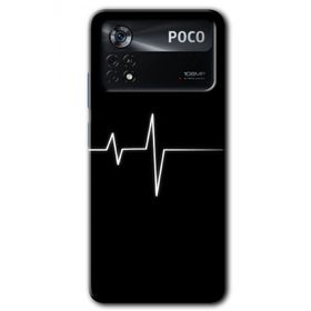 Poco X4 Pro Heart Rytm Baskılı Uyumlu Silikon Kılıf