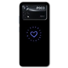 Poco X4 Pro Heart Strokes Baskılı Uyumlu Silikon Kılıf