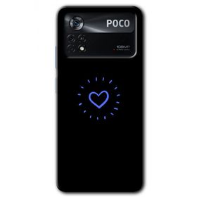 Poco X4 Pro Heart Strokes Baskılı Uyumlu Silikon Kılıf
