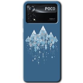 Poco X4 Pro İceberg Baskılı Uyumlu Silikon Kılıf