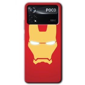 Poco X4 Pro İronMan Baskılı Uyumlu Silikon Kılıf