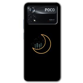 Poco X4 Pro İyi Geceler Baskılı Uyumlu Silikon Kılıf
