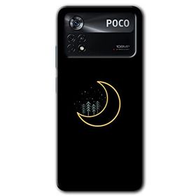 Poco X4 Pro İyi Geceler Baskılı Uyumlu Silikon Kılıf
