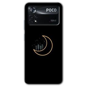 Poco X4 Pro İyi Geceler Baskılı Uyumlu Silikon Kılıf