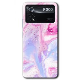 Poco X4 Pro Kabarmış Leke Baskılı Uyumlu Silikon Kılıf