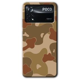 Poco X4 Pro Kamuflaj 10 Baskılı Uyumlu Silikon Kılıf
