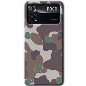 Poco X4 Pro Kamuflaj 11 Baskılı Uyumlu Silikon Kılıf