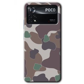 Poco X4 Pro Kamuflaj 11 Baskılı Uyumlu Silikon Kılıf