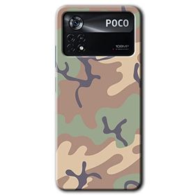 Poco X4 Pro Kamuflaj 29 Baskılı Uyumlu Silikon Kılıf