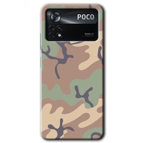 Poco X4 Pro Kamuflaj 29 Baskılı Uyumlu Silikon Kılıf
