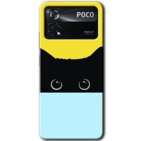 Poco X4 Pro Kara Kedi Baskılı Uyumlu Silikon Kılıf