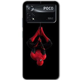 Poco X4 Pro Örümcek Adam Baskılı Uyumlu Silikon Kılıf