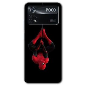 Poco X4 Pro Örümcek Adam Baskılı Uyumlu Silikon Kılıf