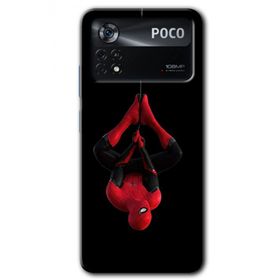 Poco X4 Pro Örümcek Adam Baskılı Uyumlu Silikon Kılıf