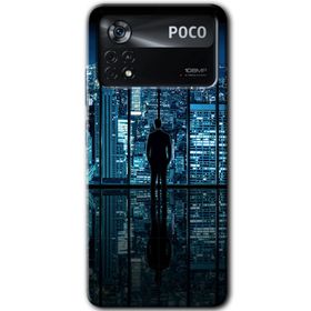 Poco X4 Pro Şehir Manzarası Baskılı Uyumlu Silikon Kılıf