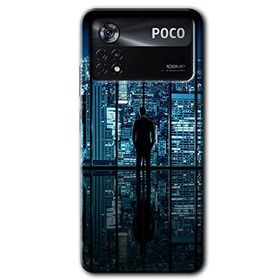 Poco X4 Pro Şehir Manzarası Baskılı Uyumlu Silikon Kılıf
