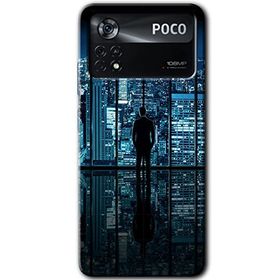 Poco X4 Pro Şehir Manzarası Baskılı Uyumlu Silikon Kılıf