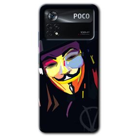 Poco X4 Pro Vendetta Baskılı Uyumlu Silikon Kılıf