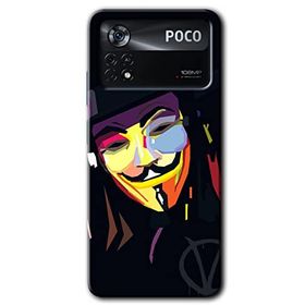 Poco X4 Pro Vendetta Baskılı Uyumlu Silikon Kılıf