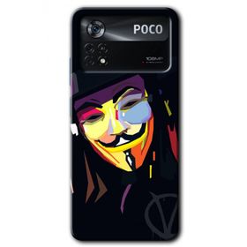 Poco X4 Pro Vendetta Baskılı Uyumlu Silikon Kılıf