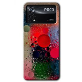 Poco X4 Pro Wet Bubbles Baskılı Uyumlu Silikon Kılıf