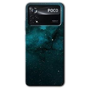 Poco X4 Pro Yıldızlararası Baskılı Uyumlu Silikon Kılıf