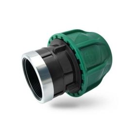 Poelsan Siyah 32X1 Dişi Adaptör