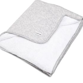 Poetree Kids Chevron Grey Welsoftlu 80x100 Açık Gri Bebek Battaniye