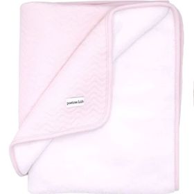 Poetree Kids Chevron Light Pink Welsoftlu 100X140 cm Bebek Battaniyesi