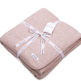 Poetree Kids Chevron Pink Welsoftlu 100X135 cm Pembe Bebek Battaniye